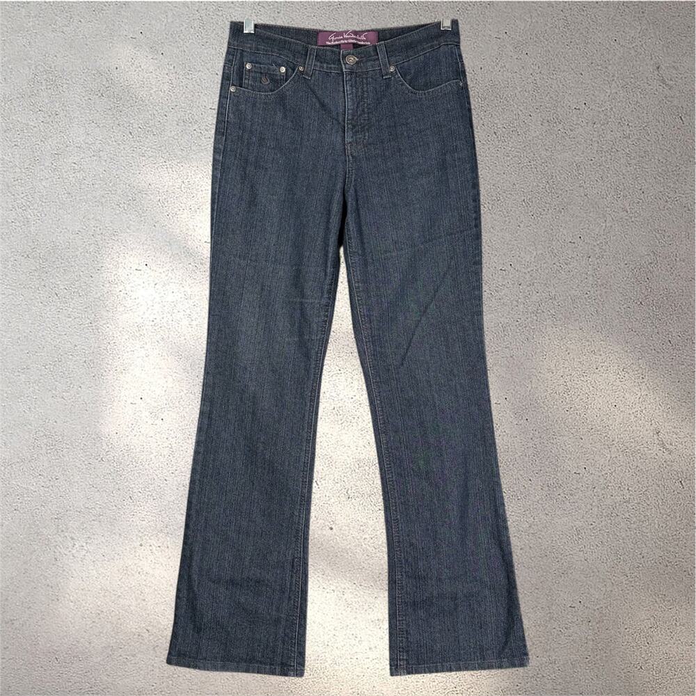 Gloria Vanderbilt The Perfect Fit Bootcut Jeans Women’s 6 Dark Wash Classic